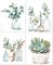 4 Pcs Diamond Art Kits DIY Painting for Adult Aesthetic Wall Diamond Crafts Aesthetic Room Decor